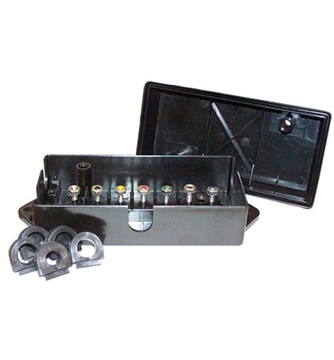 junction box 170|Phoenix USA 6/7 Pole Trailer Wiring Junction Box .